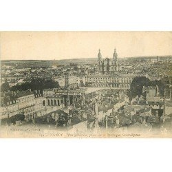 carte postale ancienne 54 NANCY. Vue générale 1917