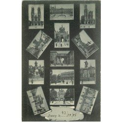 carte postale ancienne 54 NANCY. Multivues 1905