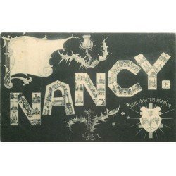 carte postale ancienne 54 NANCY. Fantaisie. Non inultus premor 1905