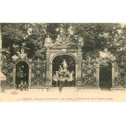 carte postale ancienne 54 NANCY. Fontaine d'Amphitrite