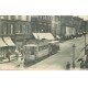 54 NANCY. Rue Saint-Dizier Point Central. Tramway 1909. Bord droit mou...