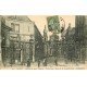 carte postale ancienne 54 NANCY. Rue de la Constitution Cathédrale et Grilles Lamour 1921