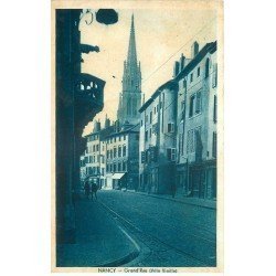 carte postale ancienne 54 NANCY. Grande Rue vieilles Maisons