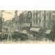 carte postale ancienne 54 NANCY. Point-Central rue Saint-Jean Tramway à filet 1905