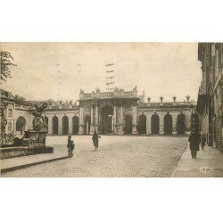 carte postale ancienne 54 NANCY. Place Carrière Arc de Triomphe 1931