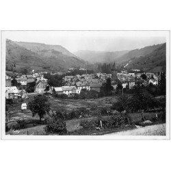 carte postale ancienne 12 MARCILLAC. Vue générale. Carte Photo