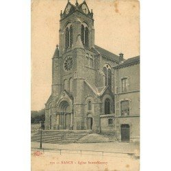 carte postale ancienne 54 NANCY. Eglise Saint-Mansuy 1915