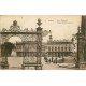 carte postale ancienne 54 NANCY. Place Stanislas Grille Lamour 1923
