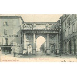 carte postale ancienne 54 NANCY. Porte Stanislas 1902 Hôtel d'Angleterre