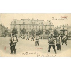 54 NANCY. L'Académie Militaire 1902. Manque le timbre...