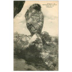 carte postale ancienne 12 MONTPELLIER-LE-VIEUX. L'Amphore Cirque du Lac