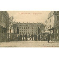 carte postale ancienne 54 NANCY. Militaires Caserne du 8° d'Artillerie et 31° d'Infanterie