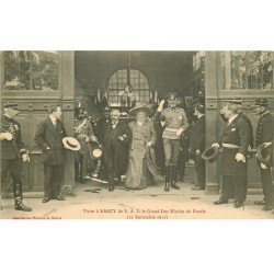 carte postale ancienne 54 NANCY. Visite de S.A.I Grand Duc Nicolas de Russie 1912 par la Grande Porte
