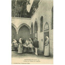 54 NANCY. Exposition Hôpital de Campagne Brancardiers et Infirmières Salle Opération Croix Rouge