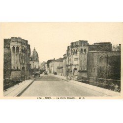 carte postale ancienne 54 TOUL. La Porte Moselle 1938