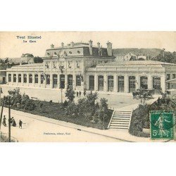 carte postale ancienne 54 TOUL. La Gare 1911