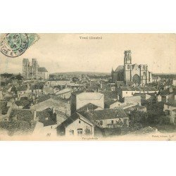 carte postale ancienne 54 TOUL. Vue générale 1906