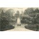 carte postale ancienne 54 TOUL. Hôtel de Ville 1919 Jet d'Eau du Jardin