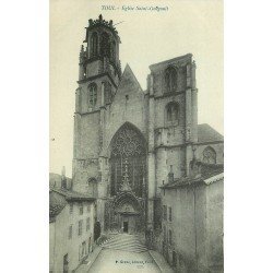 carte postale ancienne 54 TOUL. Eglise Saint-Gengoult