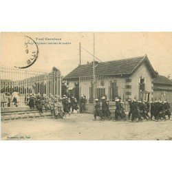 carte postale ancienne 54 TOUL. Le 153° Régiment rentrant de marche 1913