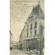 carte postale ancienne 54 TOUL. Hôtel Café de la Comédie Rue Gambetta vers 1903