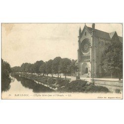 carte postale ancienne 55 BAR-LE-DUC. Eglise Saint-Jean 1914