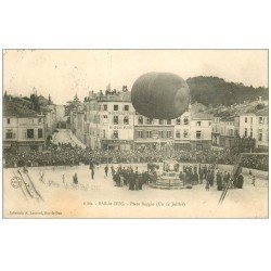 55 BAR-LE-DUC. Le Ballon Captif Place Reggio 1905. Mongolfière et Aérostat