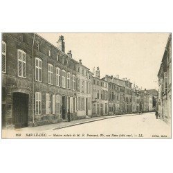 carte postale ancienne 55 BAR-LE-DUC. Maison Poincaré Rue Néve