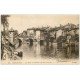 carte postale ancienne 55 BAR-LE-DUC. Ornain et Pont Notre-Dame 1918