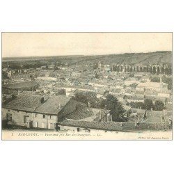 carte postale ancienne 55 BAR-LE-DUC. Panorama Rue des Grangettes 1914