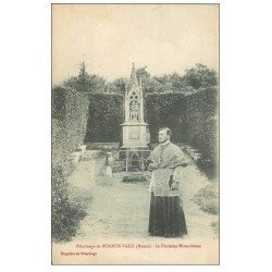 carte postale ancienne 55 BENOITE-VAUX. Fontaine Miraculeuse