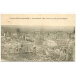 carte postale ancienne 55 CLERMONT-EN-ARGONNE. 1915