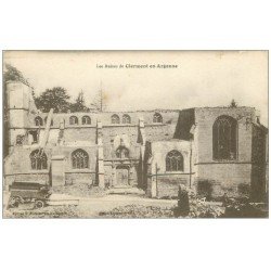 carte postale ancienne 55 CLERMONT-EN-ARGONNE. Ruines 1917