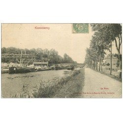 carte postale ancienne 55 COMMERCY. Le Port 1907