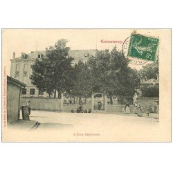 carte postale ancienne 55 COMMERCY. L'Ecole Supérieure 1907