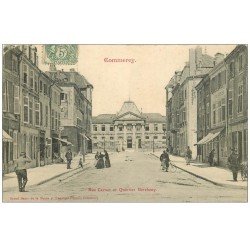 carte postale ancienne 55 COMMERCY. Rue Carnot Quartier Bercheny 1907