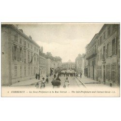 carte postale ancienne 55 COMMERCY. Sous-Préfecture Rue Carnot