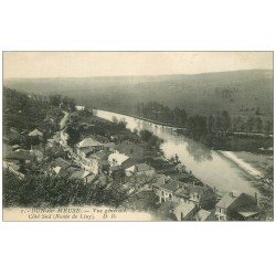 carte postale ancienne 55 DUN-SUR-MEUSE. Vue Route de Liny