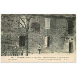 carte postale ancienne 55 EN ARGONNE. Maison Forestière du Four les Moines