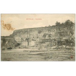 55 EUVILLE. Les Carrières des Pierres Lentilles de Calcaire 1905
