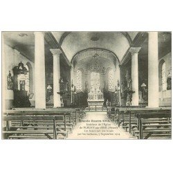 55 FLEURY-SUR-AIRE. Bancs brisés de l'Eglise 1918