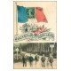 55 de la FRONTIERE. Douane et Douaniers Français et Allemands 1909 Drapeau tricolore