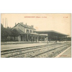 55 GONDRECOURT. La Gare 1917