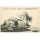 carte postale ancienne 55 LANEUVILLE. Eglise incendiée 1916
