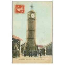 55 LEROUVILLE. Horloge Gugumus Caserne du 154° 1910