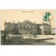 55 LEROUVILLE. Hôtel de Ville avec Paveurs 1913