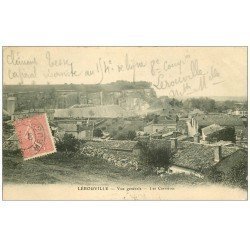 carte postale ancienne 55 LEROUVILLE. Les Carrières de la Mésangère 1908