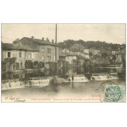 carte postale ancienne 55 LIGNY-EN-BARROIS. Rue des Tanneries 1903