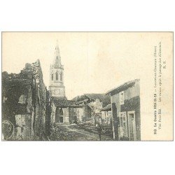 carte postale ancienne 55 LOUPPY-LE-CHATEAU. Les Ruines 1916