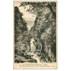 carte postale ancienne 55 MOULIN DE LA PILE. Ruisseau du Ravin au fond des Bauges
